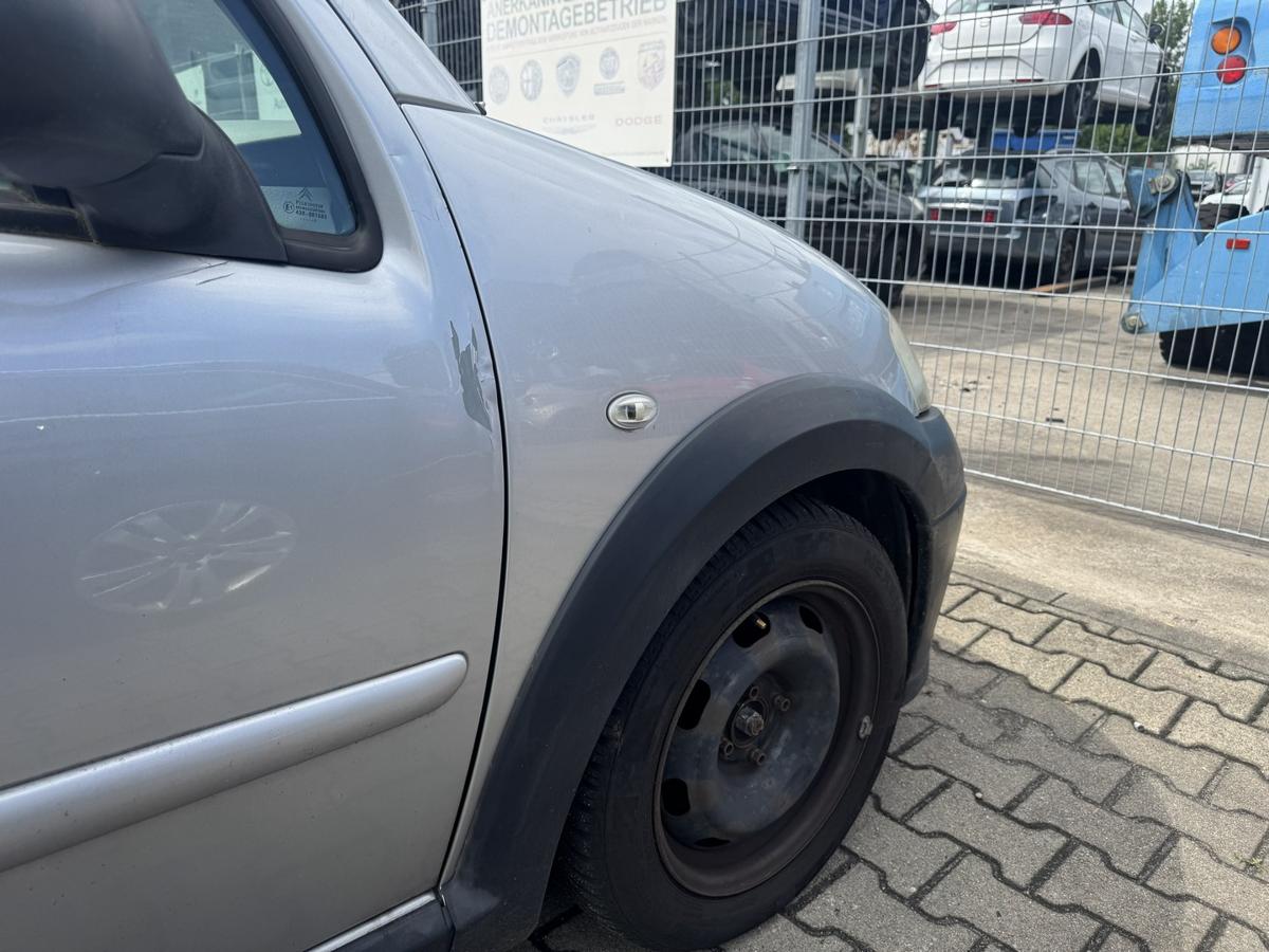 Citroen C3 X-TR original Kotfl&uuml;gel vorn rechts EZR Aluminiumgrau Metallic Bj.2004